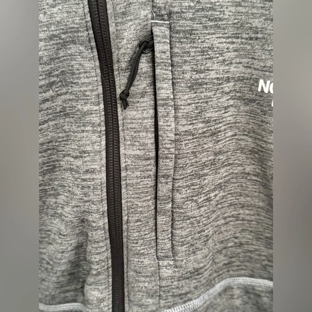 The North‎ Face Canyonlands Mens Performance Fleece Gray Hooded Jacket XXL